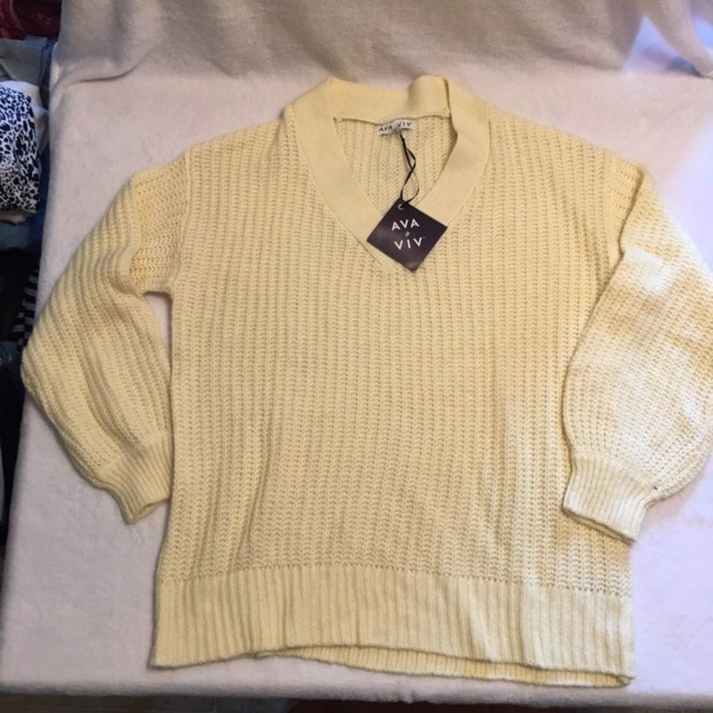 New with tags women's ava & viv sweater 1X